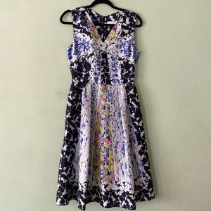 Peter Pilotto Designer Print Dress Size 10